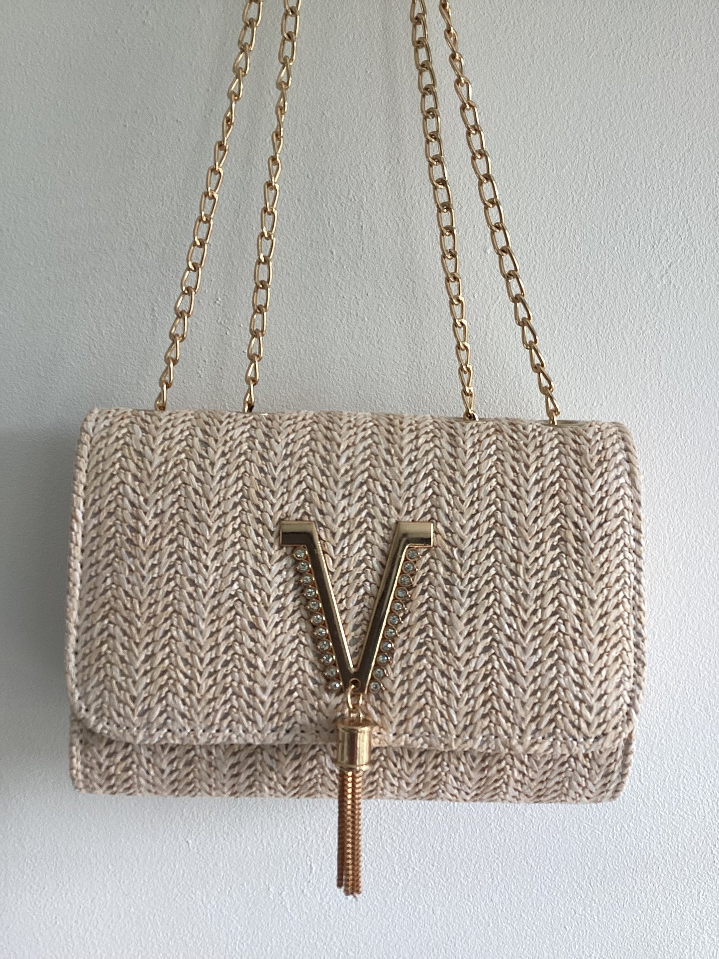 Stylish Straw Woven Crossover Bag