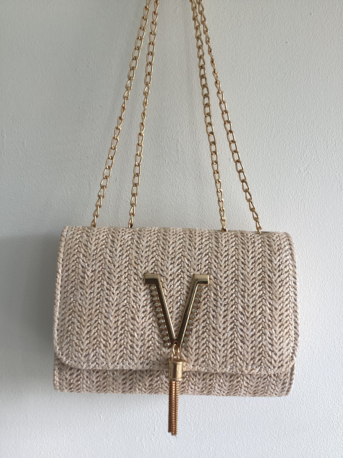 Stylish Straw Woven Crossover Bag